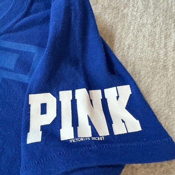 VS PINK Medium University Kentucky Wildcats UK Logo Short Sleeve T SHIRT top - Picture 4 of 8